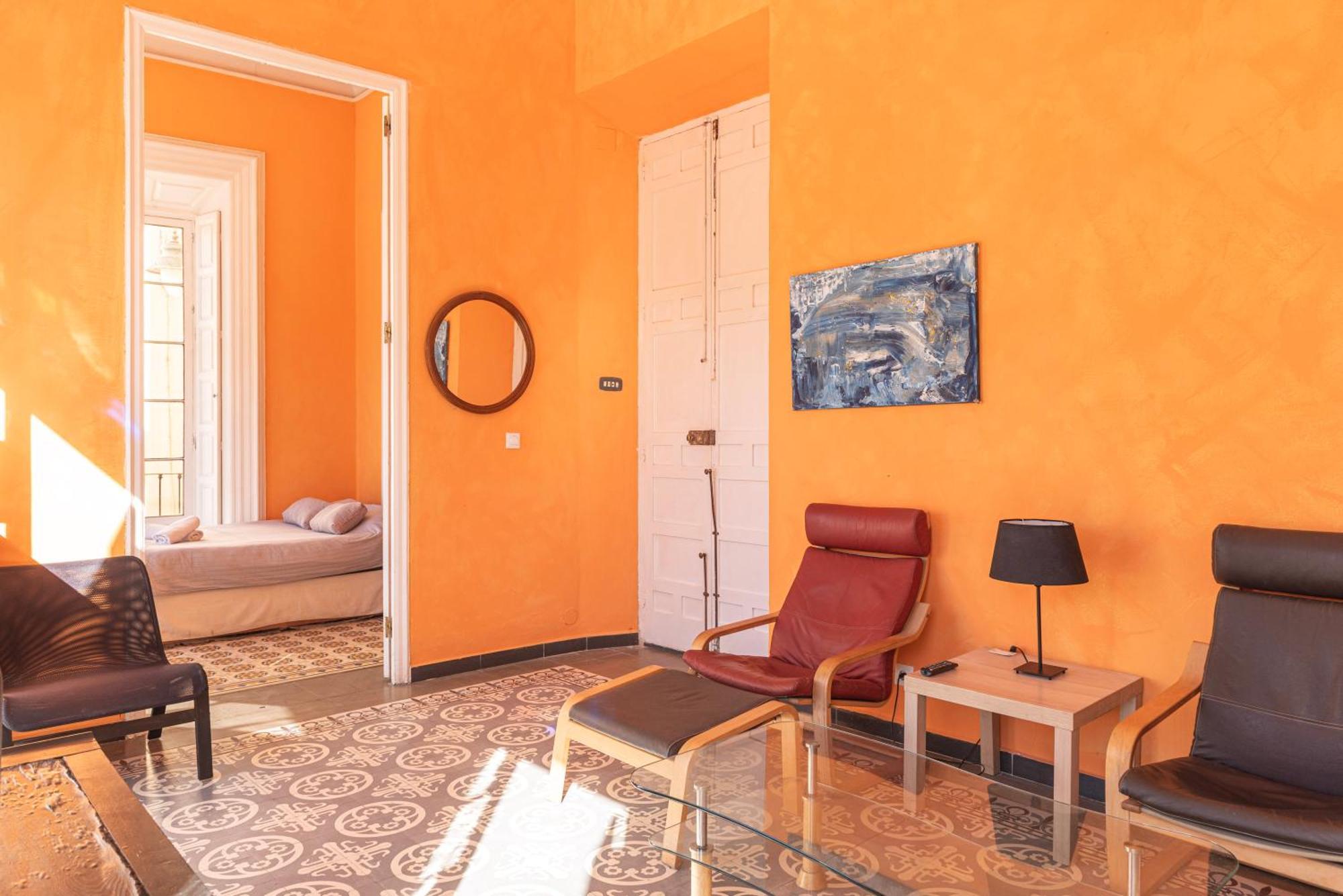 Private Rooms In Historic Building On The Square Malaga Ngoại thất bức ảnh